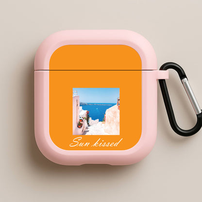 Sun Kissed Landscape Pink AirPods Case
