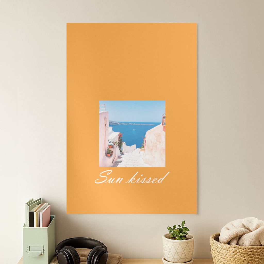 Sun Kissed Landscape Poster