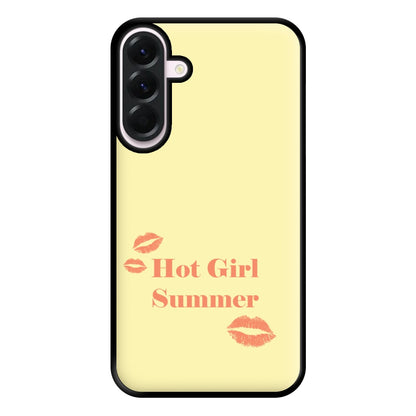 Hot Girl Summer Kisses Phone Case for Galaxy A36