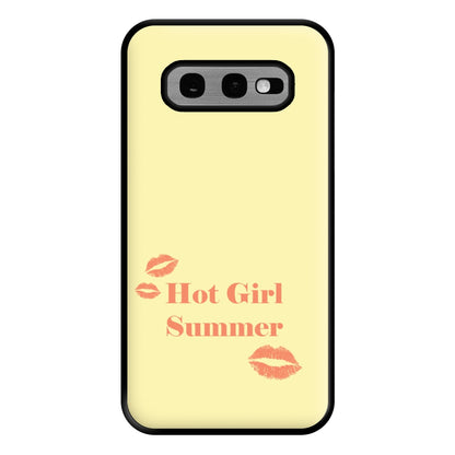 Hot Girl Summer Kisses Phone Case for Galaxy S10e