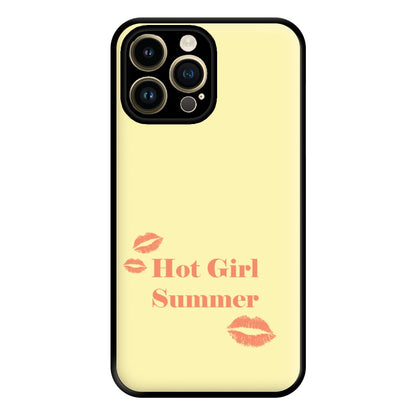 Hot Girl Summer Kisses Phone Case for iPhone 14 Pro Max