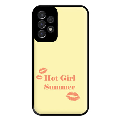 Hot Girl Summer Kisses Phone Case for Galaxy A53