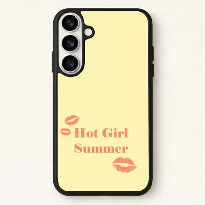 Hot Girl Summer Kisses Phone Case for Galaxy S26 Plus