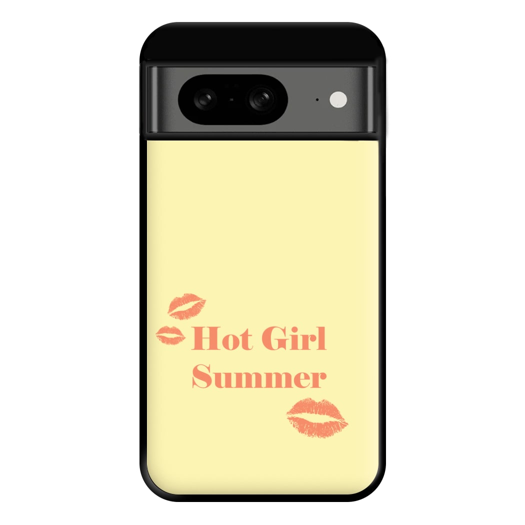 Hot Girl Summer Kisses Phone Case for Google Pixel 8