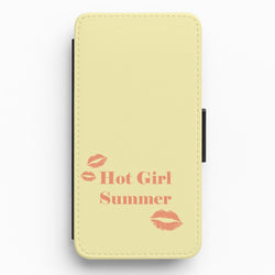 Hot Girl Summer Kisses Flip / Wallet Phone Case