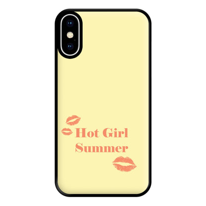 Hot Girl Summer Kisses Phone Case for iPhone XS Max