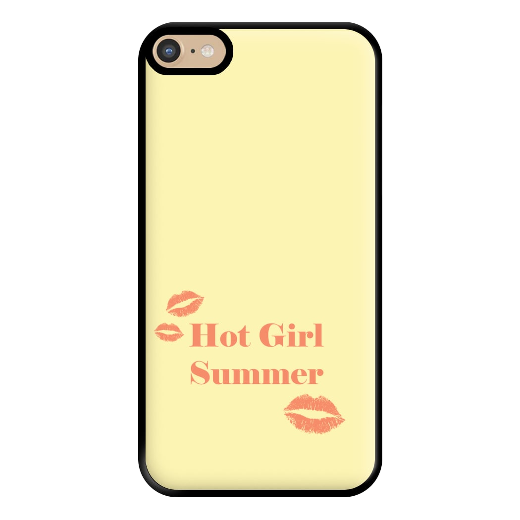Hot Girl Summer Kisses Phone Case for iPhone 6 Plus / 7 Plus / 8 Plus