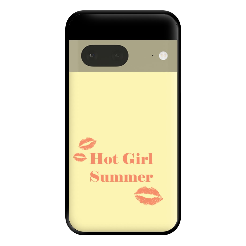 Hot Girl Summer Kisses Phone Case for Google Pixel 7a