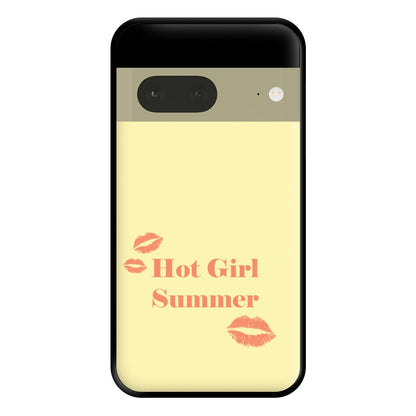 Hot Girl Summer Kisses Phone Case for Google Pixel 7a