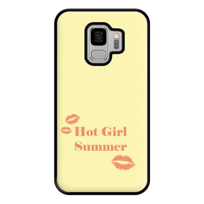 Hot Girl Summer Kisses Phone Case for Galaxy S9 Plus
