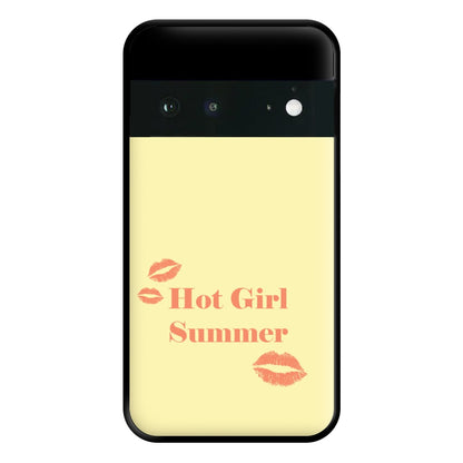 Hot Girl Summer Kisses Phone Case for Google Pixel 6a