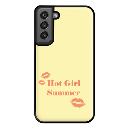 Hot Girl Summer Kisses Phone Case for Galaxy S21FE