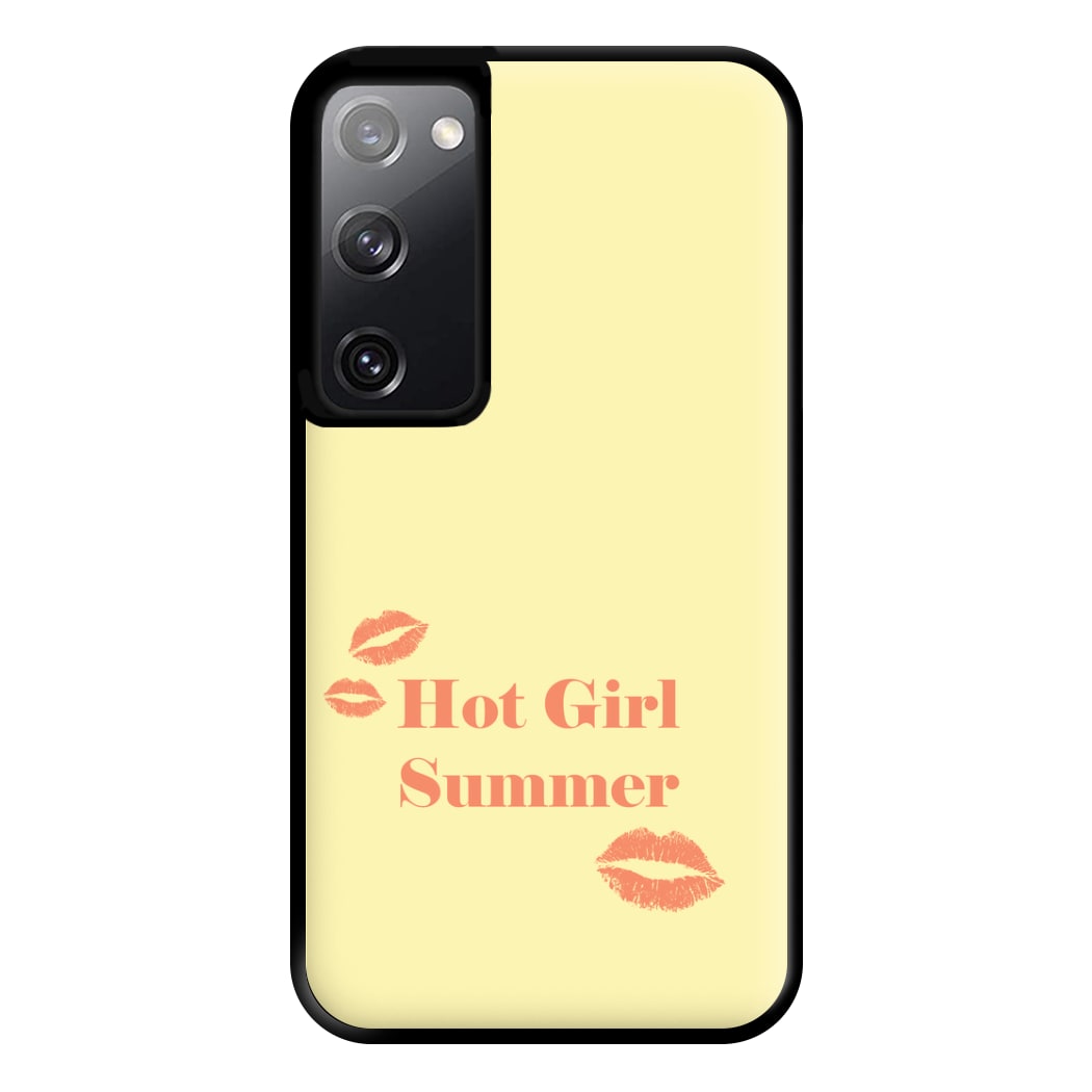 Hot Girl Summer Kisses Phone Case for Galaxy S20