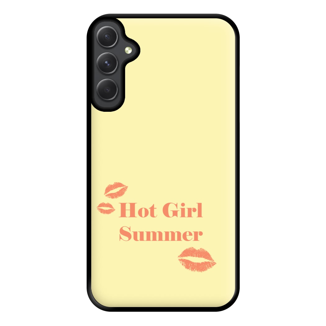 Hot Girl Summer Kisses Phone Case for Galaxy A54