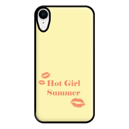 Hot Girl Summer Kisses Phone Case for iPhone XR