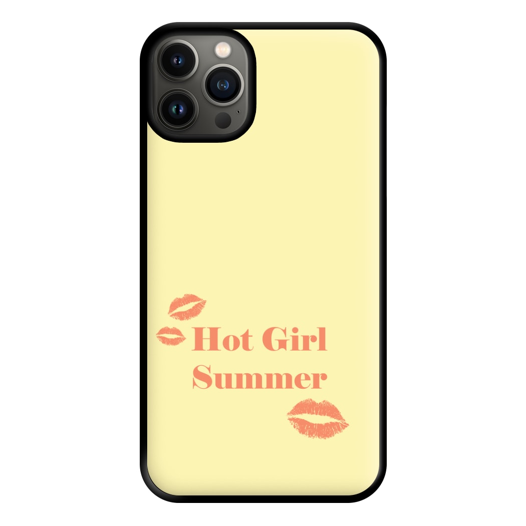 Hot Girl Summer Kisses Phone Case for iPhone 13