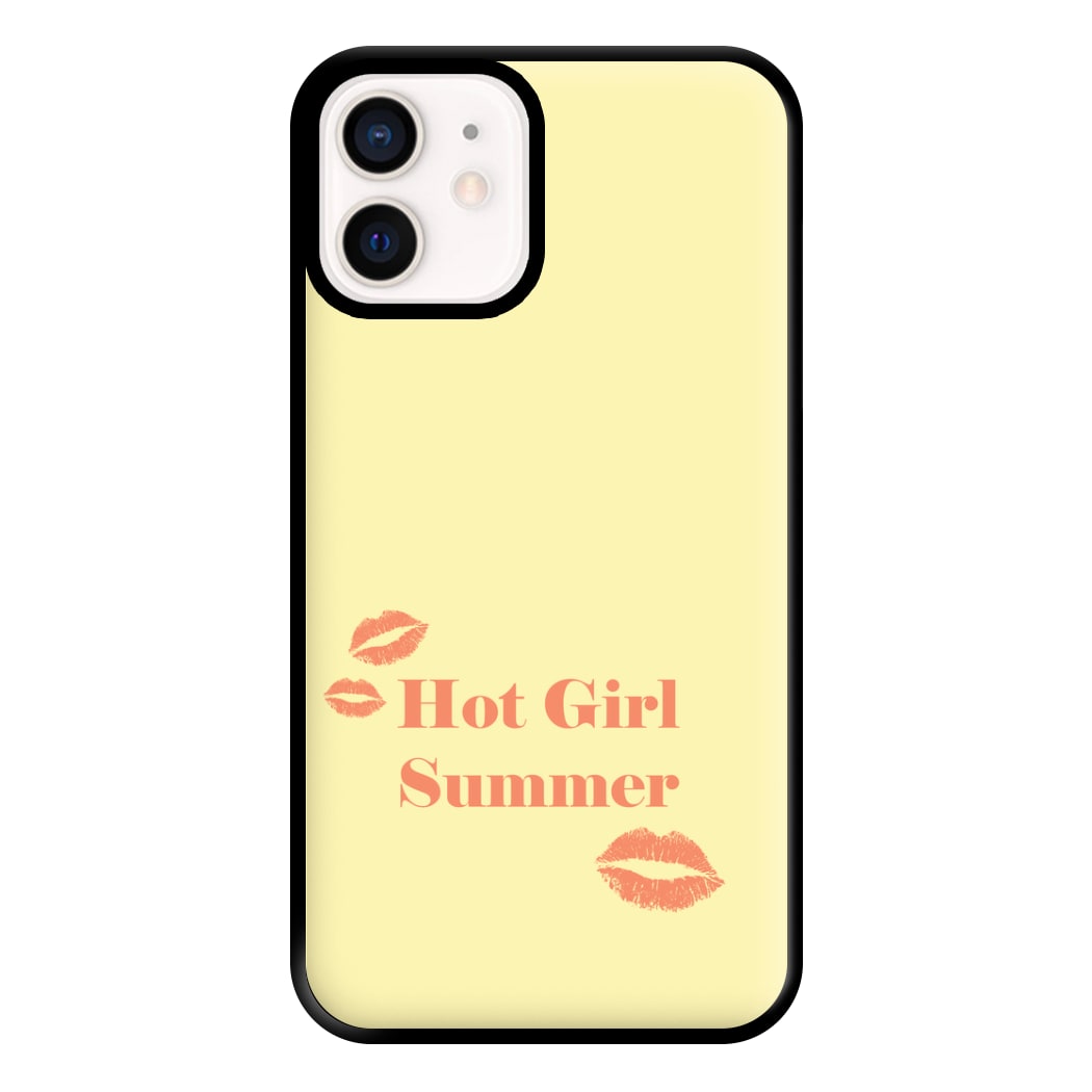 Hot Girl Summer Kisses Phone Case for iPhone 12 Mini
