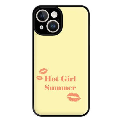 Hot Girl Summer Kisses Phone Case for iPhone 14