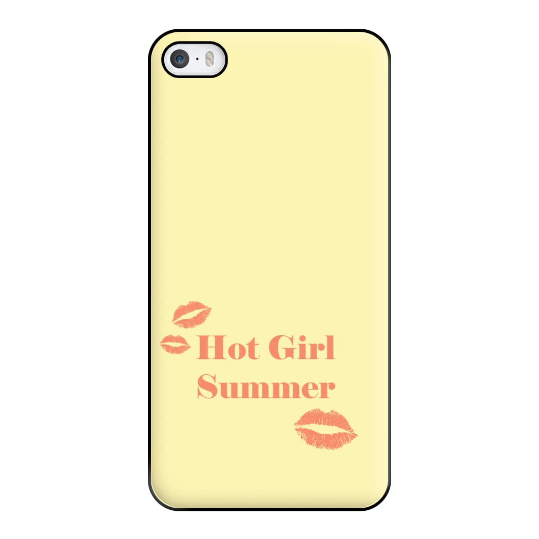 Hot Girl Summer Kisses Phone Case for iPhone 5 / 5s / SE 2016