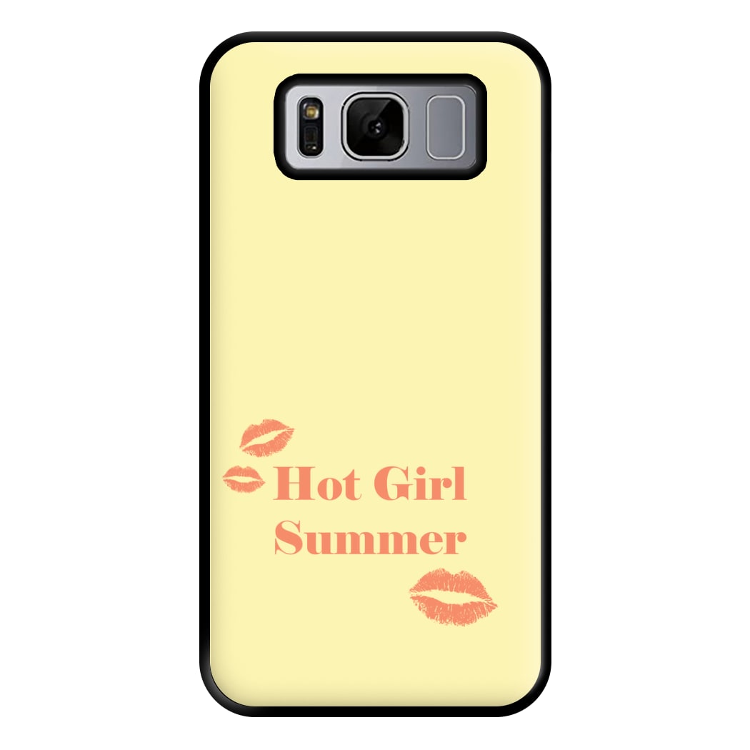 Hot Girl Summer Kisses Phone Case for Galaxy S8 Plus