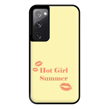 Hot Girl Summer Kisses Phone Case for Galaxy S20FE