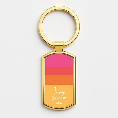 In My Summer Era Ombre Gold Keyring