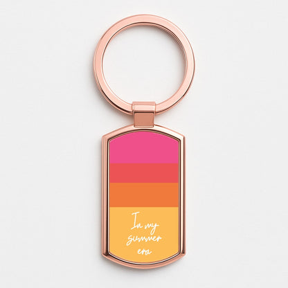 In My Summer Era Ombre Rose Gold Keyring
