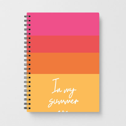 In My Summer Era Ombre Notebook
