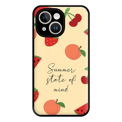 Summer State Of Mind Fruits Pattern Phone Case for iPhone 14 Plus