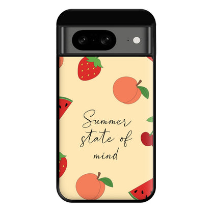 Summer State Of Mind Fruits Pattern Phone Case for Google Pixel 8