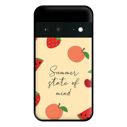 Summer State Of Mind Fruits Pattern Phone Case for Google Pixel 6a