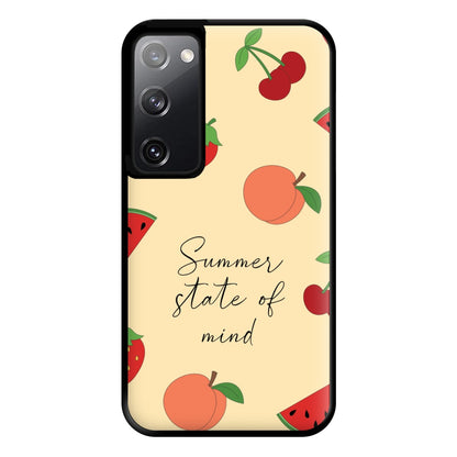Summer State Of Mind Fruits Pattern Phone Case for Galaxy S20