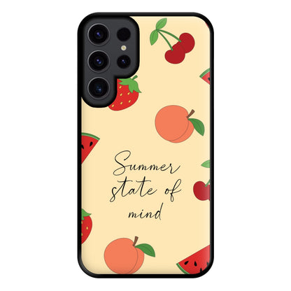 Summer State Of Mind Fruits Pattern Phone Case for Galaxy S23 Ultra