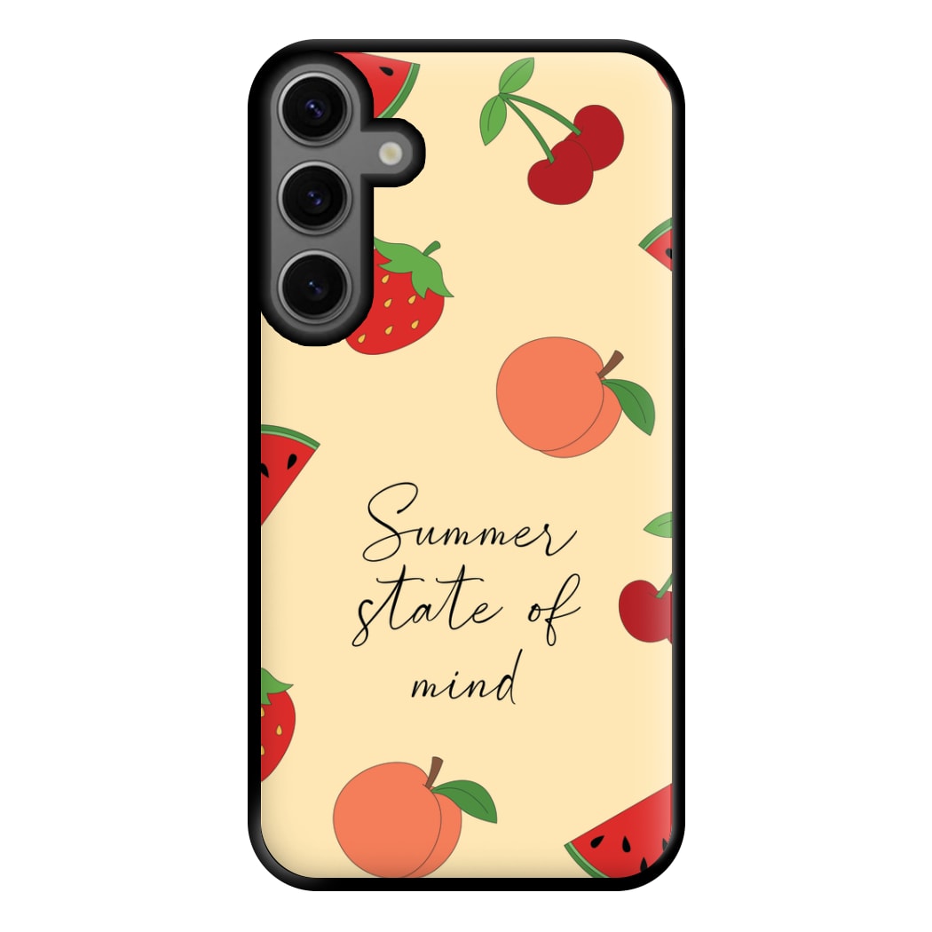 Summer State Of Mind Fruits Pattern Phone Case for Galaxy S23FE