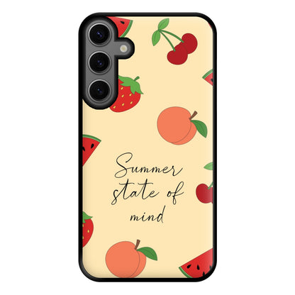 Summer State Of Mind Fruits Pattern Phone Case for Galaxy S23FE