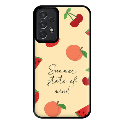 Summer State Of Mind Fruits Pattern Phone Case for Galaxy A52 / A52s