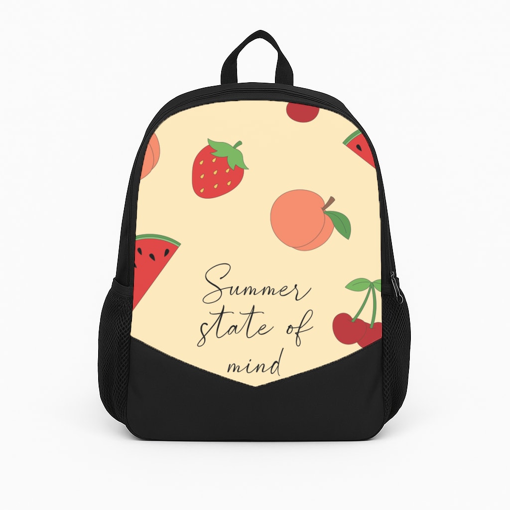 Summer State Of Mind Fruits Pattern Backpack