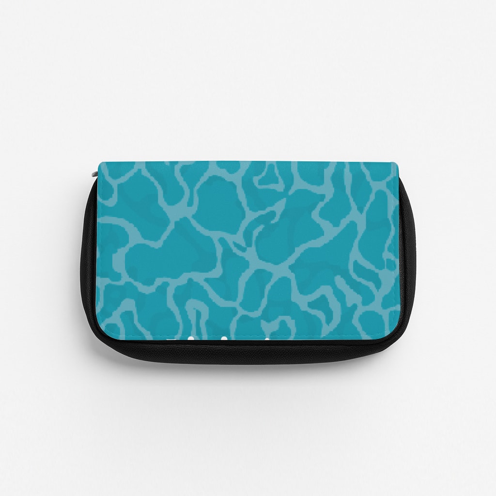 Living My Best Life Water Pattern Pencil Case