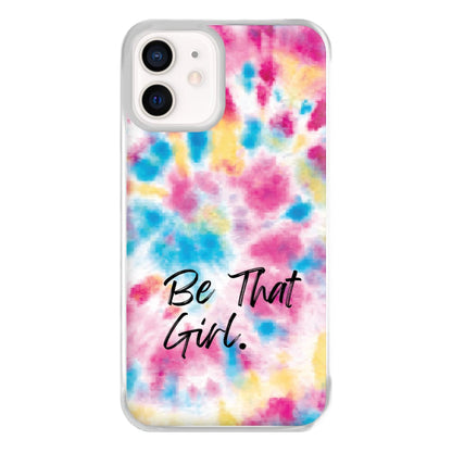 Tie Die Be That Girl Phone Case for iPhone 12 Mini