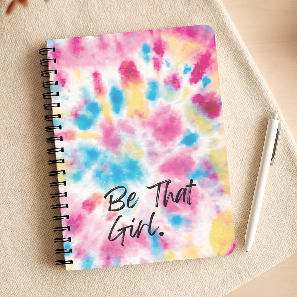 Tie Die Be That Girl Notepad