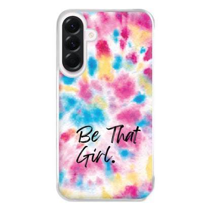Tie Die Be That Girl Phone Case for Galaxy A36