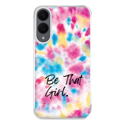 Tie Die Be That Girl Phone Case for Galaxy S25 Edge