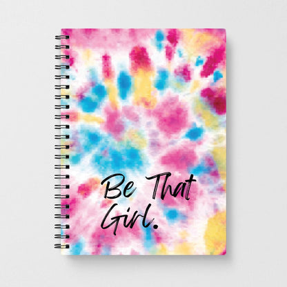 Tie Die Be That Girl Notebook