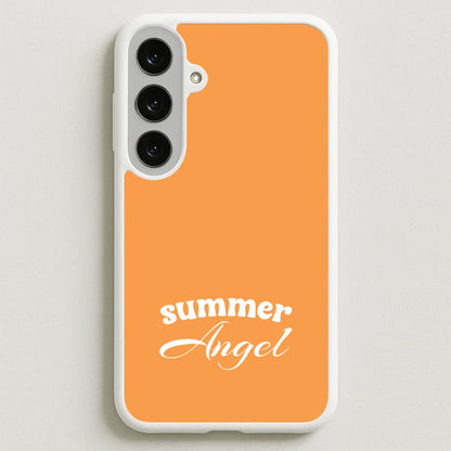 Summer Angel Phone Case for Galaxy S25FE