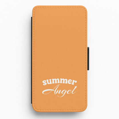Summer Angel Flip / Wallet Phone Case