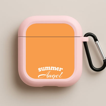 Summer Angel Pink AirPods Case