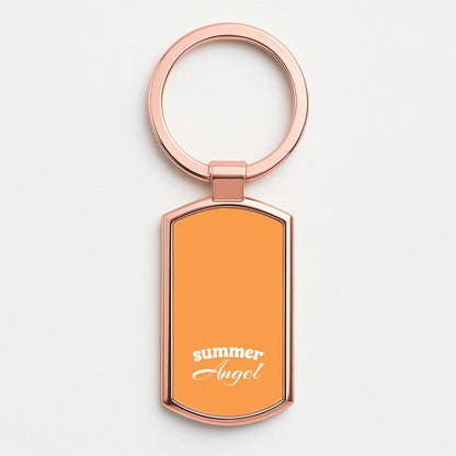 Summer Angel Rose Gold Keyring
