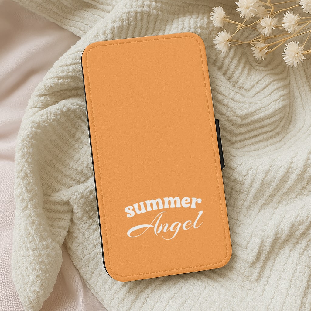 Summer Angel Wallet Phone Case