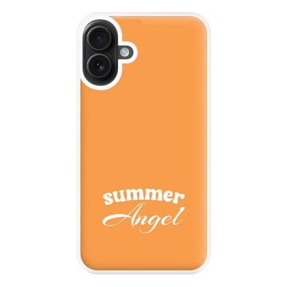 Summer Angel Phone Case for iPhone 16 Plus