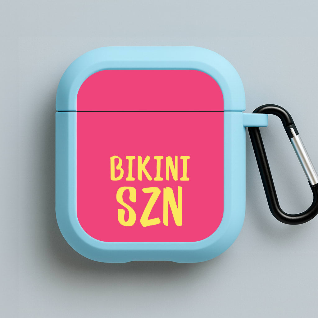 Bikini Szn  Blue AirPods Case